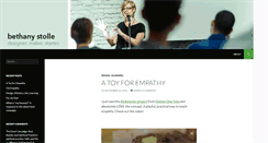 Desktop Screenshot of bethanystolle.com